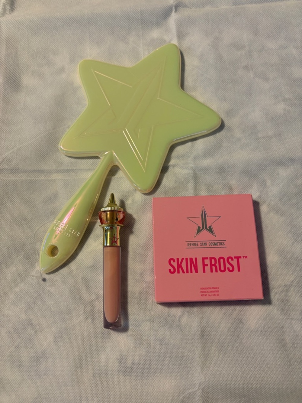 Jeffree Star Skin Frost Highlighter, Mirror and The Gloss